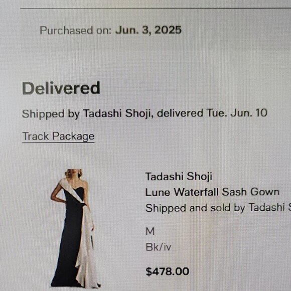 Tadashi Shoji evening gown - Picture 6 of 12